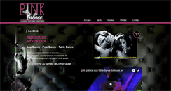 Desktop Screenshot of pinkpalaceclub.fr