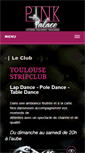 Mobile Screenshot of pinkpalaceclub.fr